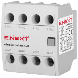 Додатковий контакт E.Next e.industrial.au.4.31 3NO+1NC (i0140004)