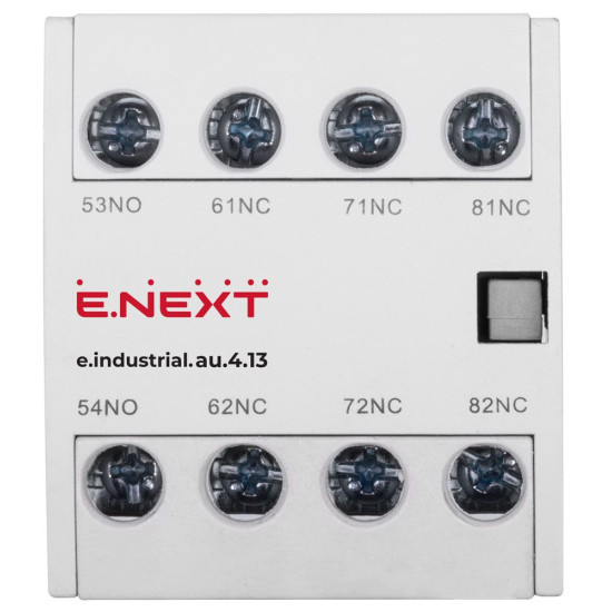Додатковий контакт E.Next e.industrial.au.4.13 1NO+3NC (i0140008)