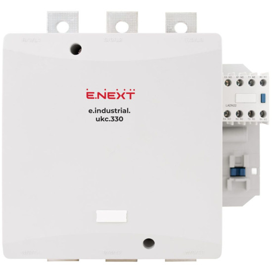 Контактор E.Next e.industrial.ukc.330.400 330А 400В 1NO (i.0090066)