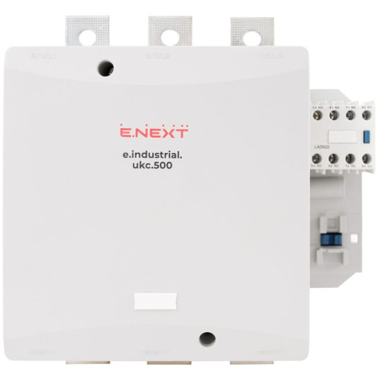 Контактор E.Next e.industrial.ukc.500.400 500А 400В 1NO (i.0090068)