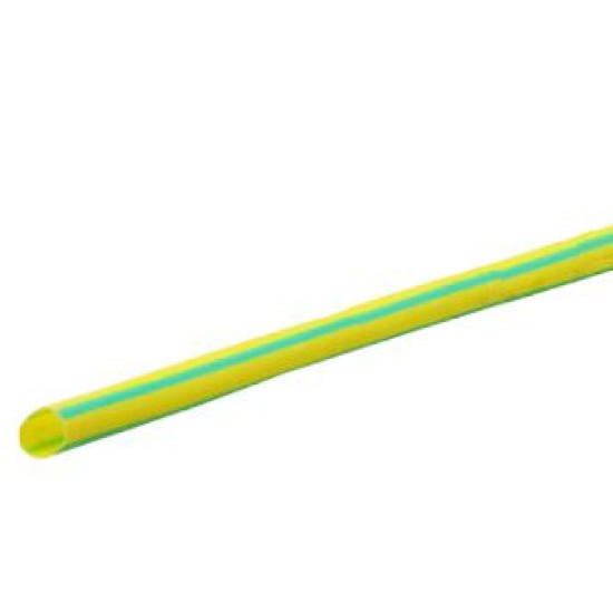 Термоусаджувальна трубка E.Next e.termo.stand.6.3.yellow-green 6/3 1м жовто-зелена (s024199)