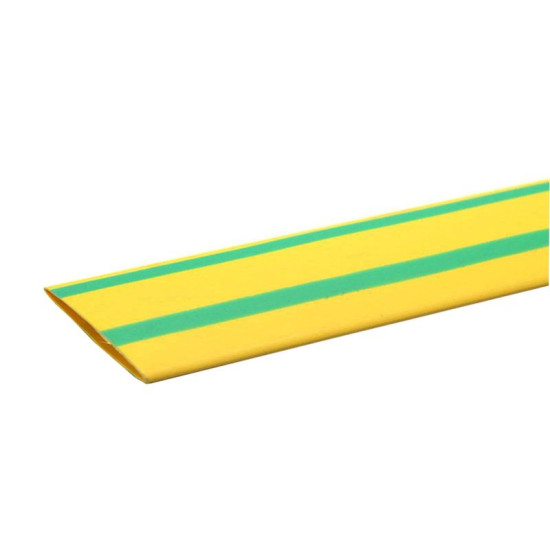 Термоусаджувальна трубка E.Next e.termo.stand.20.10.yellow-green 1м жовто-зелена (s024207)