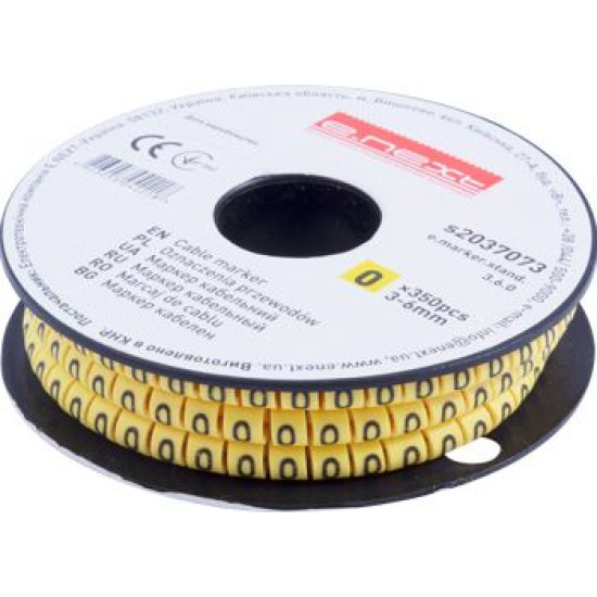 Кабельний маркер E.Next e.marker.stand.3.5.8.0 3,5-8 кв.мм 0 500шт (s2037011)