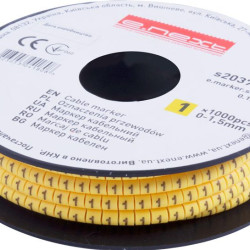 Кабельний маркер E.Next e.marker.stand.0.1.5.1 0-1,5 кв.мм 1 1000шт (s2037032)