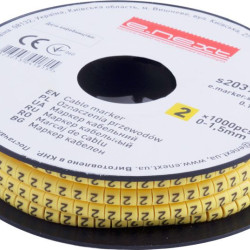 Кабельний маркер E.Next e.marker.stand.0.1.5.2 0-1,5 кв.мм 2 1000шт (s2037033)