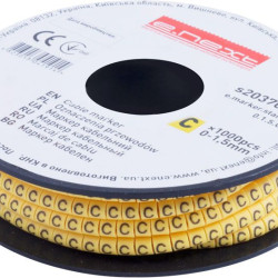 Кабельний маркер E.Next e.marker.stand.0.1.5.C 0-1,5 кв.мм C 1000шт (s2037043)