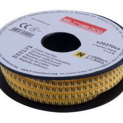 Кабельний маркер E.Next e.marker.stand.0.1.5.N 0-1,5 кв.мм N 1000шт (s2037044)