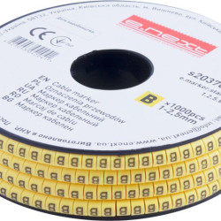 Кабельний маркер E.Next e.marker.stand.1.2.5.B 1-2,5 кв.мм B 1000шт (s2037056)