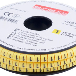 Кабельний маркер E.Next e.marker.stand.2.4.1 2-4 кв.мм 1 500шт (s2037060)