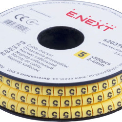 Кабельний маркер E.Next e.marker.stand.2.4.5 2-4 кв.мм 5 500шт (s2037064)