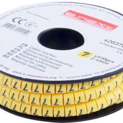 Кабельний маркер E.Next e.marker.stand.2.4.7 2-4 кв.мм 7 500шт (s2037066)
