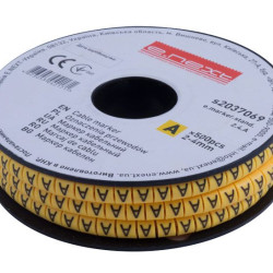 Кабельний маркер E.Next e.marker.stand.2.4.A 2-4 кв.мм A 500шт (s2037069)