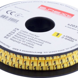 Кабельний маркер E.Next e.marker.stand.3.6.1 3-6 кв.мм 1 350шт (s2037074)