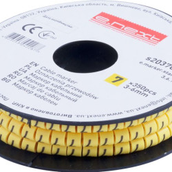Кабельний маркер E.Next e.marker.stand.3.6.7 3-6 кв.мм 7 350шт (s2037080)