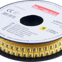 Кабельний маркер E.Next e.marker.stand.3.6.9 3-6 кв.мм 9 350шт (s2037082)