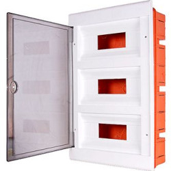 Корпус пластиковий E.Next e.plbox.stand.w.36 36-модульний вбудований (CBA936)