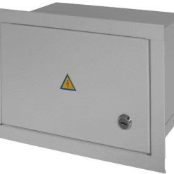 Металевий корпус E.Next e.mbox.stand.w.08.z 8 модулів вбудований (s0100149)