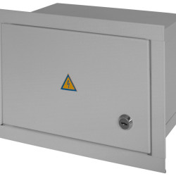 Металевий корпус E.Next e.mbox.stand.w.12.z 12 модулів вбудований (s0100021)