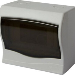 Корпус пластиковий E.Next e.plbox.stand.n.06mU 6-модульний навісний (s0290007u)