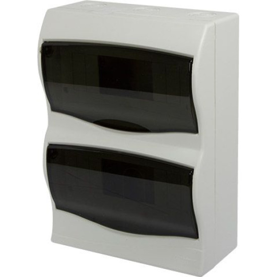 Корпус пластиковий E.Next e.plbox.stand.n.16mU 16-модульний навісний (s0290010u)
