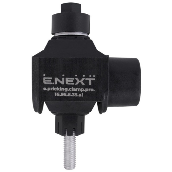 Відгалужувальний проколюючий затискач E.Next e.pricking.clamp.pro.16.95.6.35.al односторонній 16-95 кв.мм (p028013)