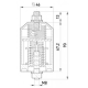 Пристрій для захисту від імпульсних перенапруг E.Next PZ-M1 440/10 (PZ-M1 440/10)