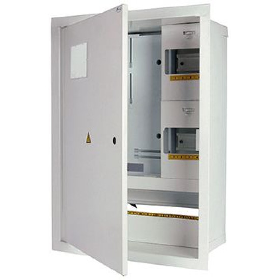 Металевий корпус E.Next e.mbox.stand.w.f3.24.z.е 24 модуля вбудований (s0100051)