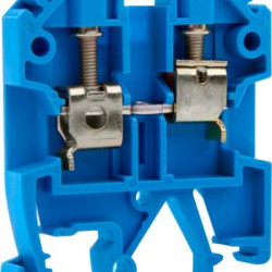 Набірна клемна колодка E.Next e.tc.din.pro.4.blue на DIN-рейку синя (p049024)