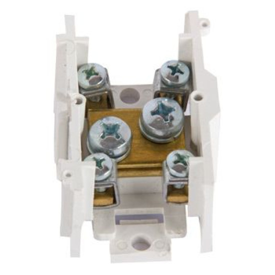 Прохідна клемна колодка E.Next e.tc.main.brass.35 1х35мм.кв./4х6мм.кв. (p0820001)
