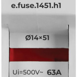 Утримувач запобіжника E.Next e.fuse.1451.h1 на DIN-рейку 14х51 1р 63А (i0300004)