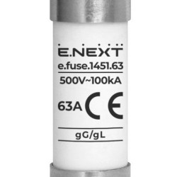 Плавкий запобіжник E.Next e.fuse.1451.63 14х51 63А (i0610025)