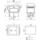 Перемикач E.Next e.switch.key.04 4pin з індикацією (s2040004)