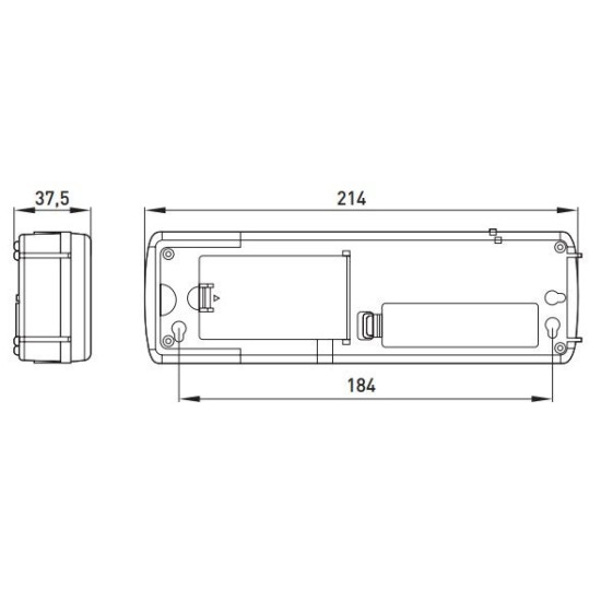 Аварійний світильник E.Next e.emerg.2128.led.3/6h.IP20 3/6 годин (l0660011)