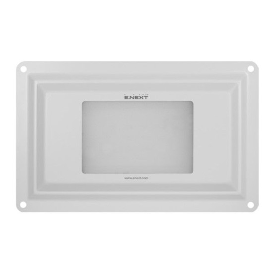 Світлодіодний світильник E.Next e.LED.univ.5.white 5Вт IP54 білий (l0810107)