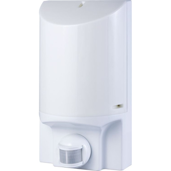 Настінний світильник E.Next e.sensor.lum.52.e27.white(білий) з датчиком руху 180° IP44 білий (s061024)