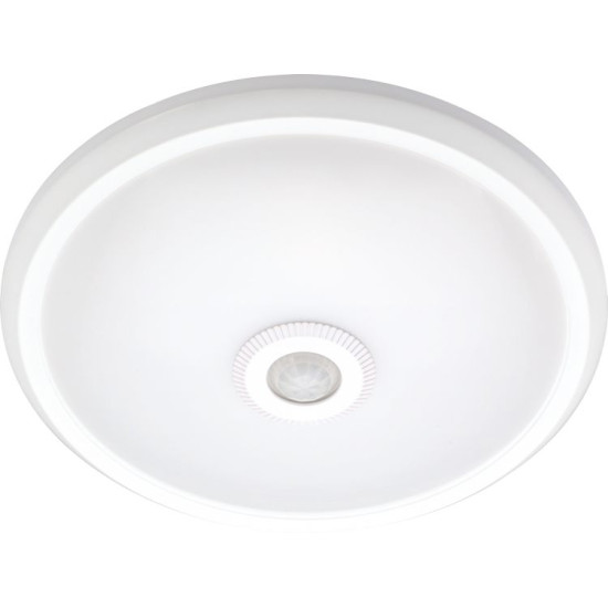 Стельовий світильник E.Next e.sensor.LED.77Е.12.4000 (білий) з датчиком руху та аккумулятором 12Вт 4000К 360° IP20 білий (s061023)