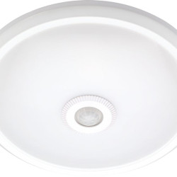 Стельовий світильник E.Next e.sensor.LED.77.12.4000 (білий) з датчиком руху 12Вт 4000К 360° IP20 білий (s061022)