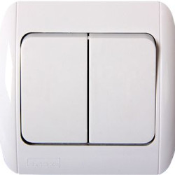 Двоклавішний вимикач E.Next e.install.stand.812 (s035023)