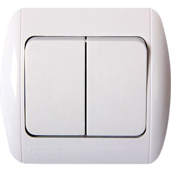 Двоклавішний вимикач E.Next e.install.stand.812 (s035023)