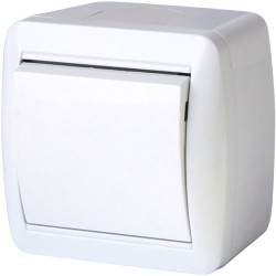 Одноклавішний перемикач E.Next e.aqua.1121.gr IP44 (s035053)