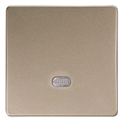 Одинарна кнопка E.Next e.lux.11651L.pn.l.nickel з підсвіткою нікель (ins0040007)