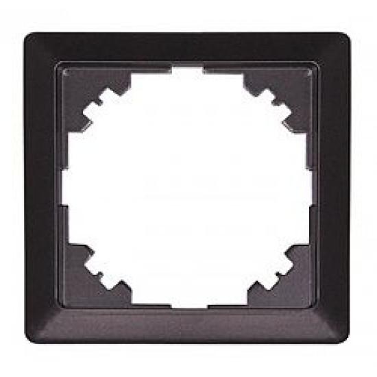 Рамка 1-містна E.Next e.lux.10024L.1.fr.anthracite антрацит (ins0040048)