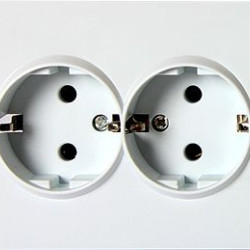 Подвійна розетка E.Next e.install.stand.810DB з з/к (s035036)