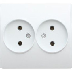 Подвійна розетка E.Next e.install.stand.810D з з/к (s035037)