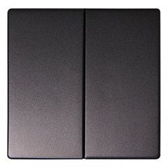 Подвійна клавіша E.Next e.lux.11021L.pn.anthracite антрацит (ins0040020)