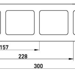 Рамка 4-містна E.Next e.install.stand.frame.4.cer (s035049c)
