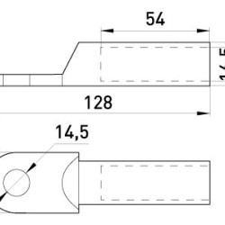 Алюмінієвий кабельний наконечник E.Next e.end.stand.a.150 (s020009)