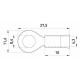 Ізольований наконечник E.Next e.terminal.stand.rv1.1,25.8.blue 0.5-1.5 кв.мм синій (s1036018)
