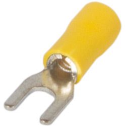 Вилковий наконечник E.Next e.terminal.stand.sv.1,25.5.yellow 0.5-1.5 кв.мм жовтий (s2036009)
