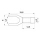 Вилковий наконечник E.Next e.terminal.stand.sv.3,5.4.yellow 2.5-4 кв.мм жовтий (s2036030)
